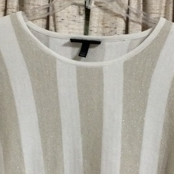 Lane Bryant Metallic Striped Dolman Sweater - Picture 2 of 6